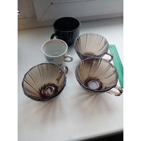 Кружки для чая и кофе 5 шт. ЗА ВСЕ