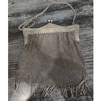 Антикварная сумочка. Кольчуга. Империя. 345гр. Попов Василий Иванович 19 век. Для обеспеченных дам