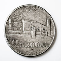 2 кроны, 1930 год. Эстония. VF.