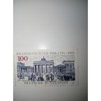 Германия 1991г. 200-летие Бранденбургских ворот 100