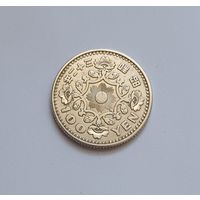 100 йен. 1958г(33-ый год эпохи Сёва).600пр., Япония.Феникс (Бессмертная птица, возрождающаяся из пепла).