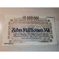 10 миллионов марок 1923 года, Эссен,  Германия.
