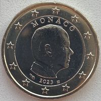 Монако 1 евро 2023 г.