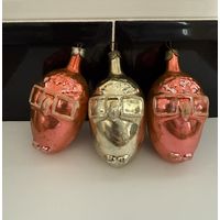 Елочная игрушка Сова СССР цена за единицу К.7