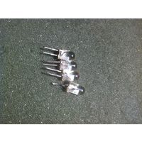 Светодиод, диаметр 5мм (б/у,цена за 1шт)