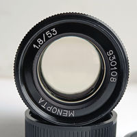 Объектив Menopta 1.8/53mm переходник М39