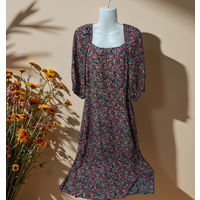 Платье с цветочным принтом