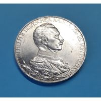 Германия. 3 марки. 1913 год. Вильгельм II. Мундир. Серебро