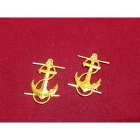 Эмблемы Якорь ( мичмана, курсанта, сверхсрочника) ВМФ СССР