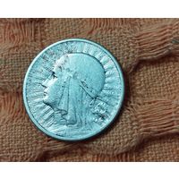 2 злотых 1934. Ядвига.