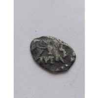 Копейка 1705 года. Чешуя Петр 1