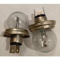 Лампа фары а/м ВАЗ, Волга, Москвич 12V 45+40W