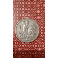 Чехословакия 1 крона 1929