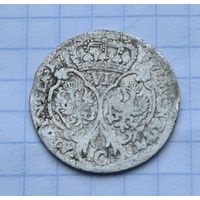 6 грош 1757 год