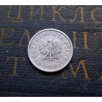 10 грошей 1949 Польша Al #02