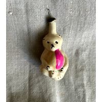 Елочная игрушка Медведь с шаром