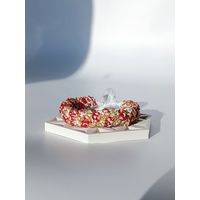 Широкий вязаный браслет из бисера