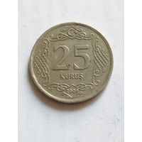 Турция 25 куруш 2009