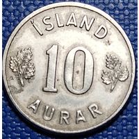 Исландия 10 эире 1971 г.