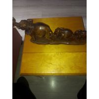 СЛОНЫ.ОЧЕНЬ КРАСИВАЯ.БОЛЬШАЯ  КОМПОЗИЦИЯ.