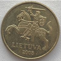 Литва 20 центов 2008 г.
