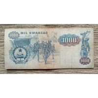 Werty71 Ангола 1000 кванза  1984 банкнота  Душ Сантуш и Нето Морская пехота