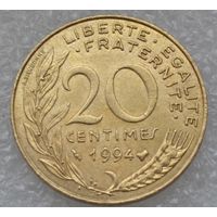 Франция, 20 сантимов 1994 г.