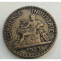 Франция 2 франка 1923  3-8-17