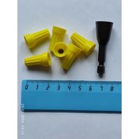 Соединительный зажим СИЗ желтый 2-11мм2, 6 штук