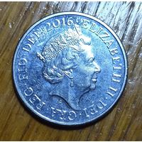Великобритания, 10 пенсов 2016 года
