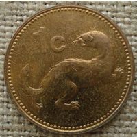 1 цент 2001 Мальта