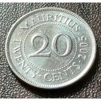 Маврикий 20 центов, 2005     ( 2-1-5 )