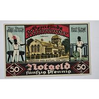 1921 год 50  пфеннигов  Германия нотгельд