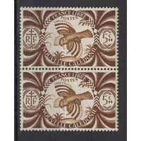 Французская Новая Каледония 1943** Птица Кагу