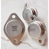 KU605 Транзистор кремниевый TESLA. 200 В, 50 Вт, 10 А