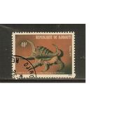 Джибути-1979(Мих.263),  гаш.,    Морская Фауна ,Крабы