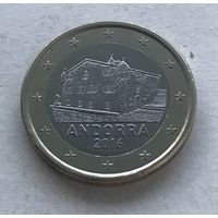 Андорра 1 евро 2016