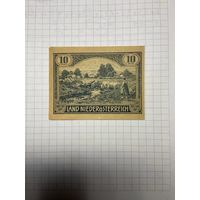 10 геллеров (нотгельды) Австрия.-2212-3