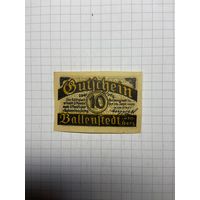 Нотгельд 10 пфеннигов Германия-3012