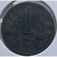 Богемия и Моравия 1 крона 1944 г. В холдере