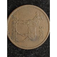 5 оре норвегия 1962