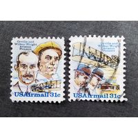 Марки США 1978 год Пионеры авиации