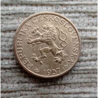 Werty71 Чехословакия 1 крона 1957