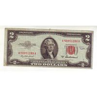 США 2 доллара 1953 года -2
