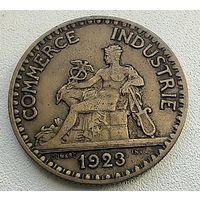 Франция 2 франка 1923  3-8-26