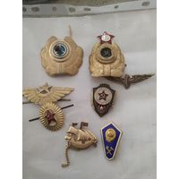 Значки военные одним лотом