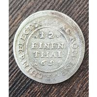 1/12 талера 1691