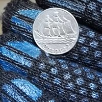 2 злотых(1936г.)"Парусник" Польша.Серебро .Состояние!