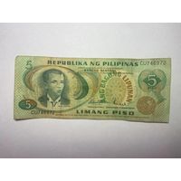 Филиппины 5 песо 1969 г. -02