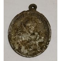 Образок. Медальон католический. Межвоенная Польша
